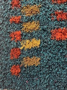 lot 6 image: Vintage gudde moller Hand Woven Textile