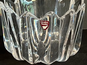lot 29 image: Orrefors Crystal Dish