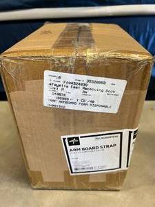 MSRP $100  1 Case (48cs) NEW Medline NON081540 Disposable Foam Armboard Straps Stock Photos Shown In Pics