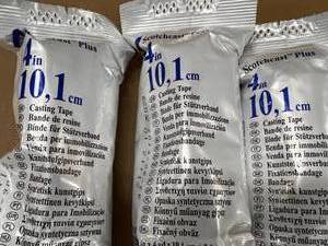 Lot Of Various NEW Scotchcast Plus Casting Tapes and BSN Medical Gypsona Plaster of Paris Bandage