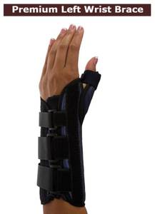 MSRP $600  Lot Of 17 NEW In Boxes Wrist Braces - Bird &amp Cronin Universal Right Hand Wrist Brace and Premier Left Hand Wrist with Thumb Spica&nbspStock Photos Shown In Pics