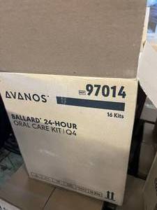 MSRP $600  1 Case NEW Avanos Medical 97014 Kimvent Q4 24-Hour Oral Care Kits wCHG 16 PerCs -designed to provide comprehensive oral care for a Q2 protocol that calls for use of CHG twice daily See Description For All That Is Included In Case