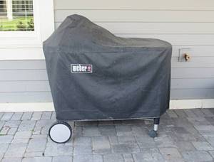 lot 42 image: Weber Charcoal Grill WIth Tools
