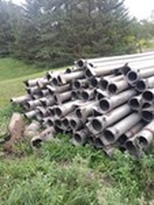 Large Lot Of Commercial Aluminum Irrigation Piping