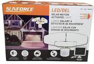 lot 25 image: Sunforce Solar Motion Activated Security Light