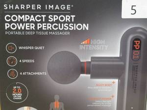 lot 32 image: Sharper Image Compact Sport Power Percussion Massager