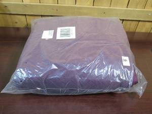 lot 94 image: Color Connection Solid Quilt - Purple - King