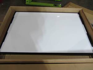 lot 108 image: MasterVision Basic Mobile Presentation Easel - 44 in. Width x 75.25 in. Height
