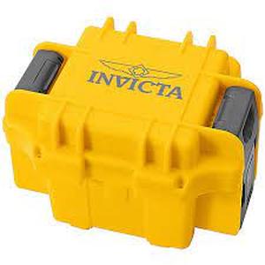 lot 82 image: Invicta 1-Slot Dive Impact Watch Case, Yellow - (DC1YEL)