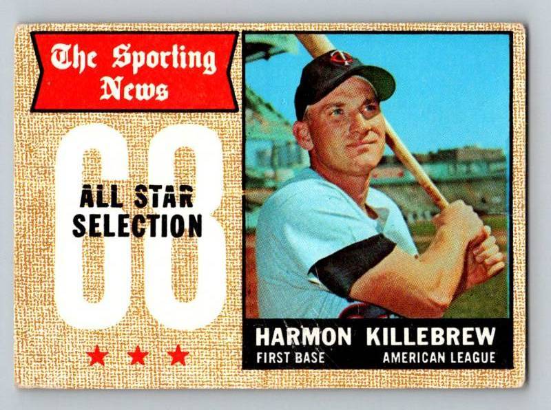 harmon killebrew baseball cards