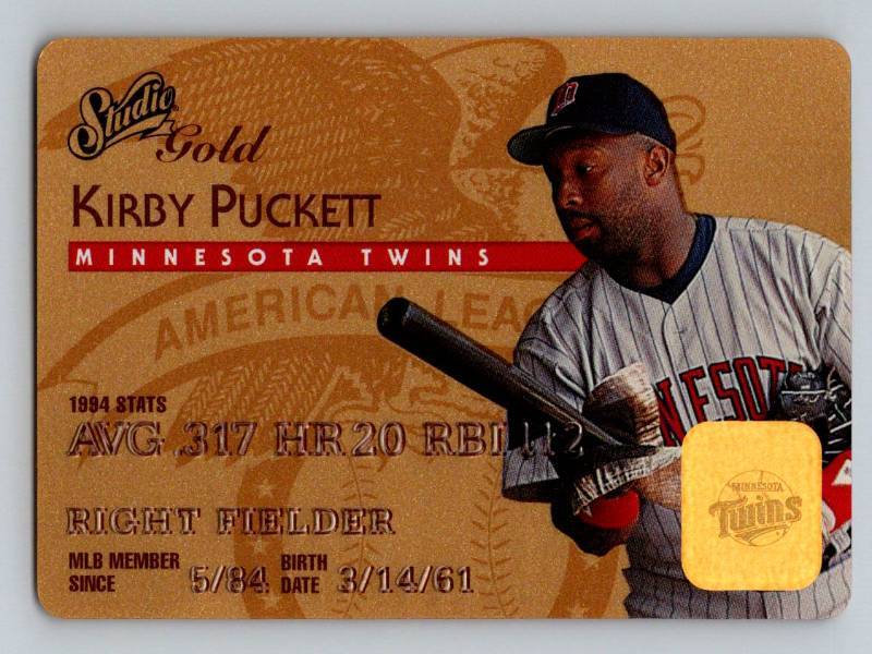 Lot Detail - Kirby Puckett 1995 Minnesota Twins Game Used