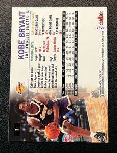 lot 197A image: Kobe Bryant 2000 Fleer Force #2, super sharp basketball card