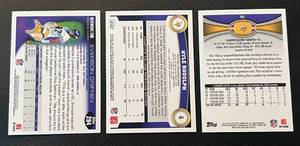 lot 177 image: Minnesot Vikings Rookie Cards (3) - Harrison Smith, Kyle Rudolph and Everson Griffin