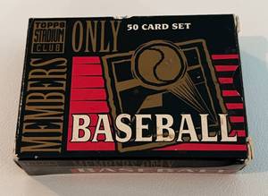 lot 230 image: 1994 Topps Stadium Club Members Only Baseball 50 Card Complete Set