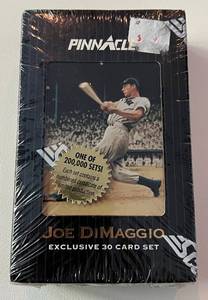 lot 232 image: Joe DiMaggio Exclusive 30 card set, 1993 Score, factory sealed baseball