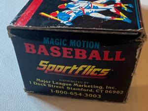 lot 251 image: 1987 Sportsflics Baseball Complete Factory Card Set