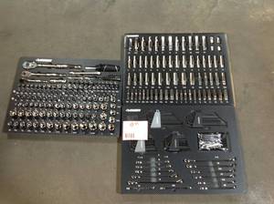 Husky Mechanics Tool Set in EVA Trays (290-Piece) Customer Returns See Pictures