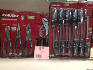 Lot of 2 Assorted Husky Tools    Customer Returns See Pictures