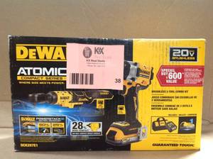 DEWALT 20V MAX Lithium-Ion Cordless Combo Kit Tool Only    Customer Returns See Pictures