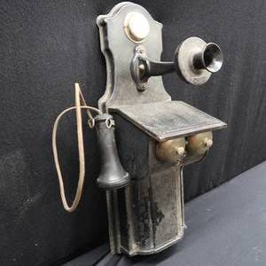 lot 10 image: EARLY OLD ANTIQUE TELEPHONE ERICSSON MANUFACTURING CO.