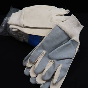 lot 17 image: 12 PAIRS OF XXL WORK GLOVES INDUSTRIAL COTTON