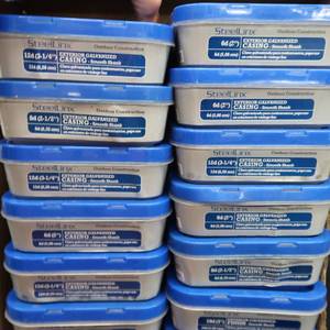 lot 32 image: HUGE LOT OF STEELLYNX ASSORTED FINISH AND CASING NAILS