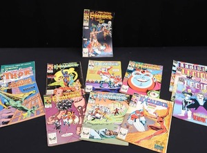 lot 57 image: COMIC BOOK LOT EXCALIBER , LEGEND AND OTHER GREAT TITLES.TOTAL OF 13
