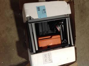 lot 9 image: RIDGID 6.5 Amp Corded 7 in. Table Top Wet Tile Saw with Stand Customer Returns See Pictures