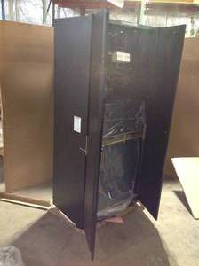 lot 13 image: Husky 3-Piece Heavy Duty Welded Steel Garage Storage System in Black (64 in. W x 81 in. H x 24 in. D)   Customer Returns See Pictures