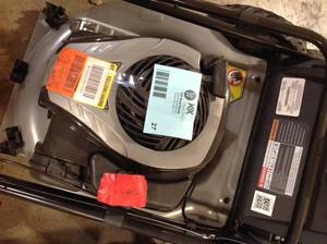 lot 27 image: Lot of Assorted Lawn Mowers For Parts  Customer Returns See Pictures