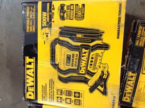 lot 33 image: Lot of Assorted Dewalt Portable Power Stations Various Conditions  Customer Returns See Pictures