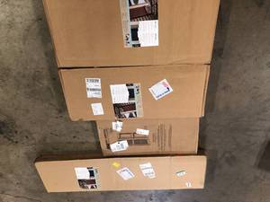 Lot of Assorted Closet Doors and Window Shutters  Customer Returns See Pictures