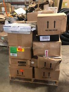 Pallet of Mixed Assorted Ceramic Flooring Various Models and Conditions Customer Returns See Pictures