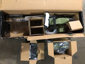 Green Machine 62V Brushless 16 in. Battery Chainsaw Auto-tensioning system, easy trigger start with 4 Ah Battery and Charger    Customer Returns See Pictures