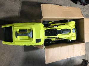 RYOBI 13 in. 11 Amp Corded Electric Walk Behind Push Mower  Customer Returns See Pictures