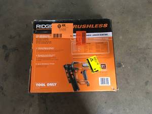 RIDGID 18V Brushless Cordless 21° 3-12 in. Framing Nailer (Tool Only) Customer Returns See Pictures