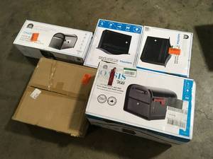 Lot of Assorted Mailboxes Various Models and Conditons  Customer Returns See Pictures