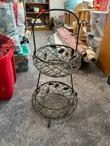 Metal Storage Basket