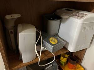 Bread Maker, Electric Carving Knife, Fan & Little Steamer