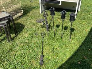 Tiki Torch Holders & Plant Holder