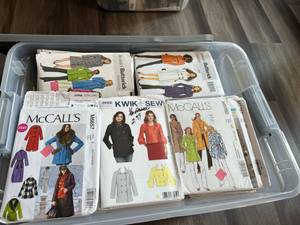 Tote of Sewing Patterns