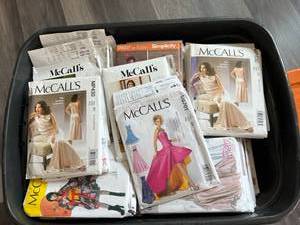 Tote of Sewing Patterns