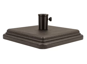 lot 9 image: US Weight 40 Pound Patio Umbrella Base Bronze  Model # FUB40BZ Store SKU # 1008393464 NEW