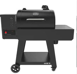 lot 12 image: Nexgrill Oakford 790 Wifi Pellet Grill Smoker in Black Model # 910-05002 Store SKU # 1006854060 NEW