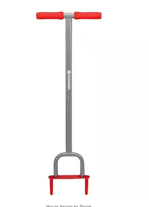 lot 63 image: Corona MAX YardBREATHER Aerator with Auto-Eject 3.5 in. Soil Plugs  Model # LG13605 Store SKU # 1005584086 NEW