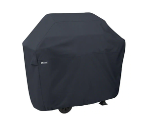 lot 48 image: Classic Accessories Classic 44 in. L x 22 in. D x 44 in. H BBQ Grill Cover in Black Model   55-304-020401-00 Store SKU # 1001523267 NEW