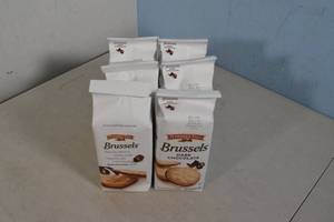 lot 31 image: 6ct Pepperidge Farms Brussels Dark Chocolate Cookies 15-Pack