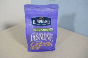 lot 45 image: 3ct Lundberg Family Farms Organic California Brown Jasmine Rice