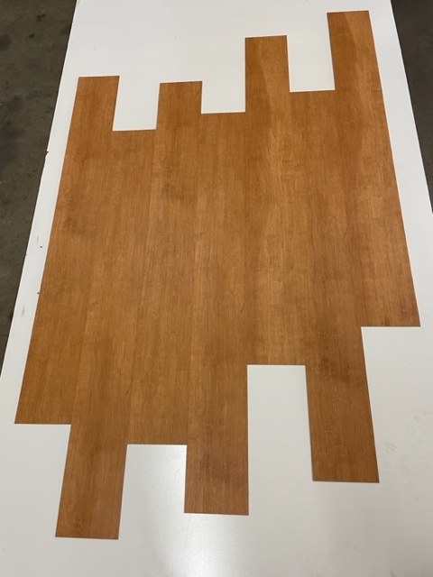 lot 208 image: 360 SF of Premium 20mm Wear Layer LVP Planks flooring  6x48 - Golden Valley - G16