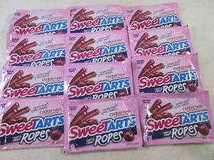 (B-2) 12 Share Pack SweeTarts Ropes...